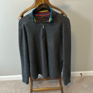 COPY - Robert Graham quarter zip pullover